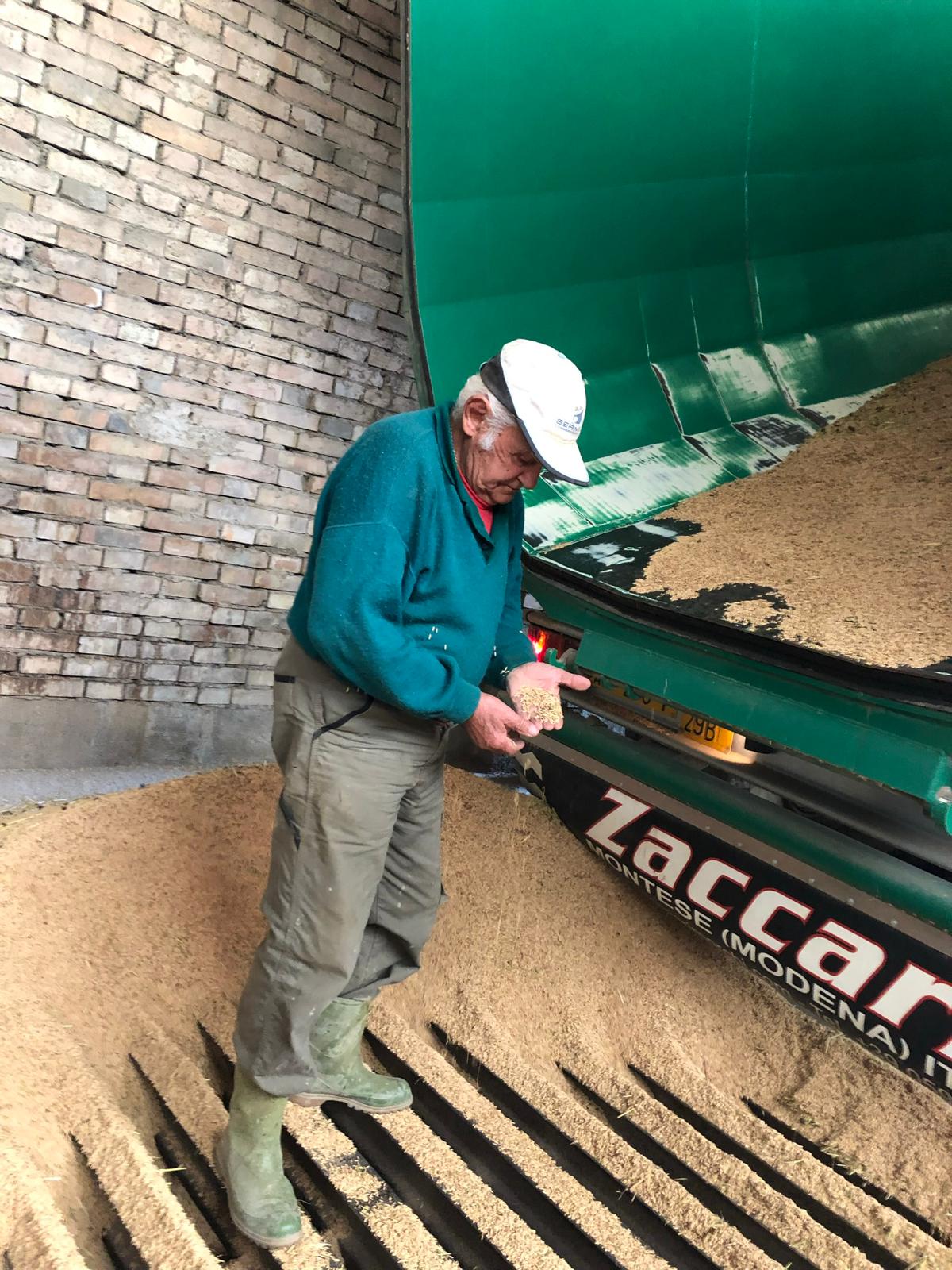 Nonno Vanni De Andreis al lavoro